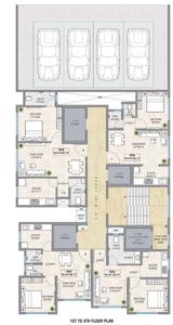 Project Image of 312.0 - 492.0 Sq.ft 1 BHK Apartment for buy in Rudra Galaxy Aura
