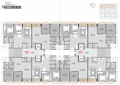 Project Image of 756.16 - 1104.38 Sq.ft 2 BHK Apartment for buy in Salasar Sun Sarvam