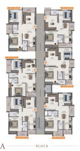 Project Image of 980.59 - 1117.29 Sq.ft 2 BHK Apartment for buy in MKT Tvin Birds Block A