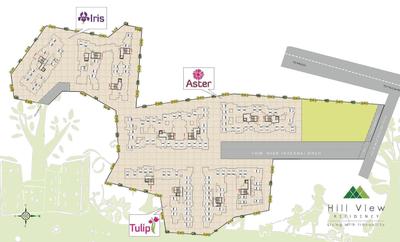 Project Image of 309.0 - 317.0 Sq.ft 1 BHK Apartment for buy in Sai Krupa Hill View Residency