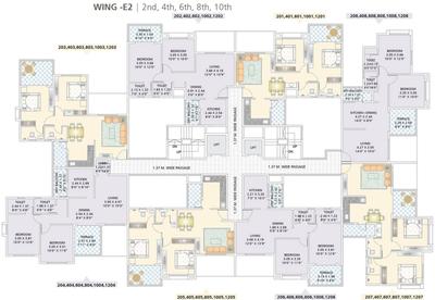 Project Image of 483.0 - 598.0 Sq.ft 2 BHK Apartment for buy in Nirman Viva Wing E2