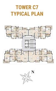 Project Image of 1053.5 - 1610.19 Sq.ft 3 BHK Apartment for buy in Mahindra Aqualily