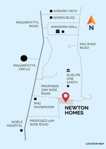 Project Image of 675.0 - 917.0 Sq.ft 2 BHK Apartment for buy in Ravima Newton Homes Hadapsar Phase II