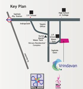 Project Image of 335.0 - 428.0 Sq.ft 1 BHK Apartment for buy in Patil Vrindavan Complex