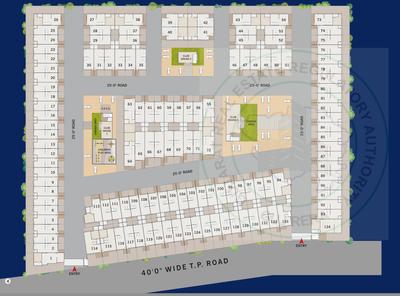Hasti Gajanan Bunglows Layout Plan 1