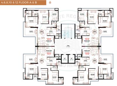 Project Image of 1200 Sq.ft 3 BHK Apartment / Flat for sale in Adalaj for Rs. 10400000