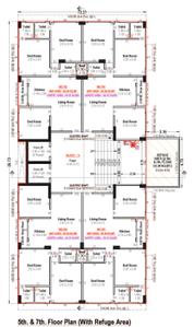 Project Image of 0.0 - 643.25 Sq.ft 3 BHK Apartment for buy in Shaival Aditya