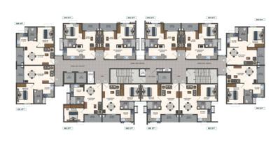 Project Image of 630.0 - 2370.0 Sq.ft 1 BHK Apartment for buy in Pavani Mirabilia