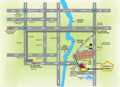 Project Image of 1805 Sq.ft 3 BHK Apartment / Flat for sale in Noida Extension for Rs. 18950695
