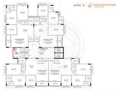 Project Image of 969.94 - 1407.92 Sq.ft 3 BHK Apartment for buy in Krishva Sarthak Pylon