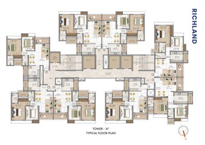 Project Image of 1020 Sq.ft 2 BHK Apartment / Flat for sale in Thane West for Rs. 10000000