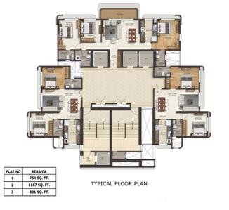Project Image of 754.0 - 1187.0 Sq.ft 2 BHK Apartment for buy in Spenta Stardeous