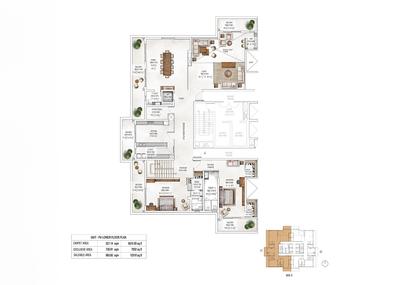 Project Image of 471.35 - 586.74 Sq.ft 1 BHK Apartment for buy in Krisumi Waterfall Suites II