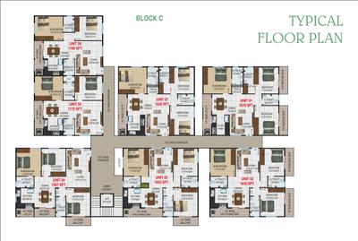 Project Image of 1175.0 - 1672.0 Sq.ft 2 BHK Apartment for buy in Shivaganga A R Prakruthi