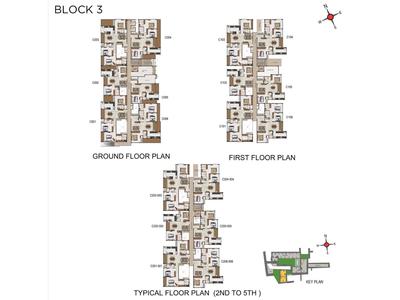 Project Image of 2560 Sq.ft 3 BHK Apartment / Flat for sale in Perungudi for Rs. 28200000