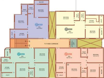 Project Image of 975.0 - 2569.0 Sq.ft 2 BHK Apartment for buy in Dream Avenue Apartments