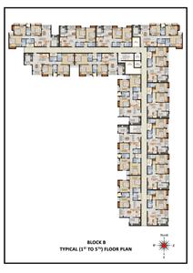 Project Image of 934.0 - 1286.0 Sq.ft 2 BHK Apartment for buy in Ruby Dakshin