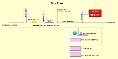 Vishwakarma Siddhi Residency Location Plan 1