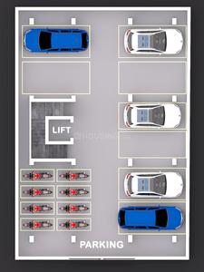 LD Mayura Mayura Cluster Plan for Car Parking Floor 1