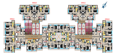 Project Image of 300.53 - 913.32 Sq.ft 1 BHK Apartment for buy in Panache Premiere