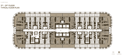 Project Image of 396.0 - 994.0 Sq.ft Studio Studio Apartment for buy in Binghatti Skyhall