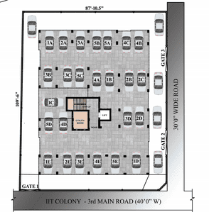 Project Image of 1325.0 - 1345.0 Sq.ft 3 BHK Apartment for buy in Sree Guru Prakriti