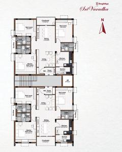 Project Image of 0.0 - 1540.0 Sq.ft 3 BHK Apartment for buy in Shaghithya Sri Varadha