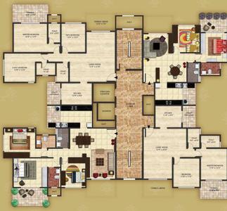 Project Image of 0.0 - 1165.0 Sq.ft 2 BHK Apartment for buy in Mantri Eternity