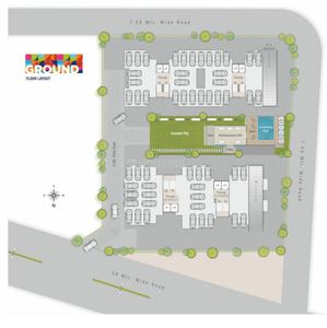 Project Image of 575.76 - 791.0 Sq.ft 2 BHK Apartment for buy in Brookfieldz Devbhumi Residency
