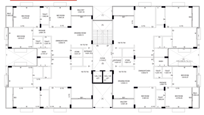 Project Image of 937.32 - 996.09 Sq.ft 3 BHK Apartment for buy in JHY Beverly
