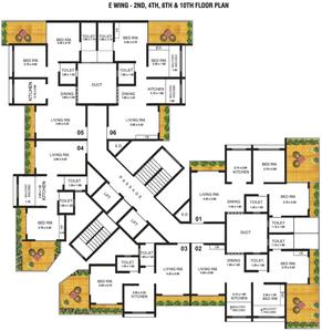 Project Image of 960 Sq.ft 2 BHK Apartment / Flat for sale in Badlapur East for Rs. 3900000