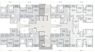 Project Image of 736.0 - 1207.0 Sq.ft 2 BHK Apartment for buy in Unique K Town