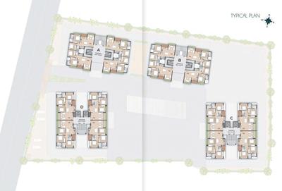Project Image of 1644 Sq.ft 3 BHK Apartment / Flat for sale in Sima Nagar for Rs. 6000000