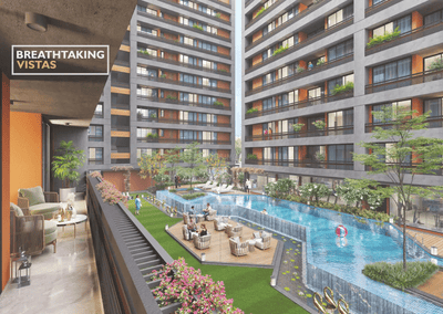 Project Image of 1187.0 - 2447.0 Sq.ft 3 BHK Apartment for buy in Ved Courtyard Vista