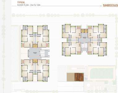 Project Image of 2000 Sq.ft 3 BHK Apartment / Flat for sale in Bhadaj for Rs. 9800000