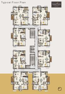 Project Image of 913.0 - 1264.0 Sq.ft 2 BHK Apartment for buy in Theme Vista
