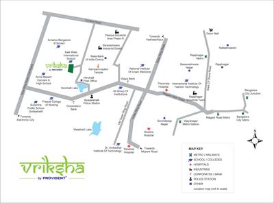 Project Image of 604.0 - 1322.0 Sq.ft 1 BHK Apartment for buy in Provident Vriksha