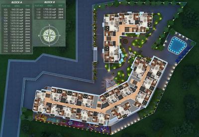 Project Image of 790.0 - 1755.0 Sq.ft 1 BHK Apartment for buy in Bhandary Park Inn