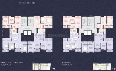 Project Image of 1586 Sq.ft 3 BHK Apartment / Flat for sale in Lohegaon for Rs. 13000000