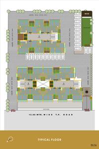 Project Image of 591.48 - 822.47 Sq.ft 2 BHK Apartment for buy in Shree Hari Radhe County