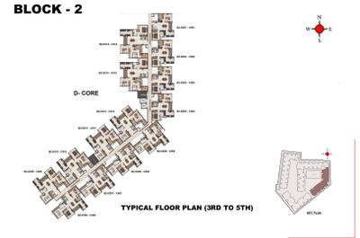 Project Image of 1430.0 - 2518.0 Sq.ft 3 BHK Apartment for buy in Casagrand Osaka