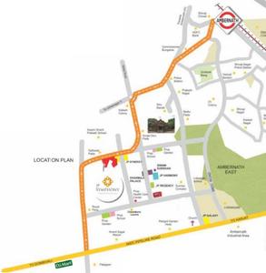 Risali JP Symphony Bldg No 5 Location Plan 1