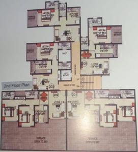 Project Image of 518.0 - 785.0 Sq.ft 1 BHK Apartment for buy in Shri Kalki Tulsi Tower