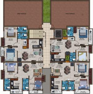 Project Image of 529.0 - 827.0 Sq.ft 1 BHK Apartment for buy in Vijay Raja August