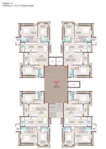 Project Image of 1027.95 - 1610.17 Sq.ft 3 BHK Apartment for buy in Shreeji Tulsi Imperia