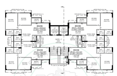 Project Image of 611.82 - 614.19 Sq.ft 2 BHK Apartment for buy in Omkar Anantam Luxuria