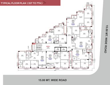 Project Image of 552.51 - 745.51 Sq.ft 2 BHK Apartment for buy in MR Atlantis Elenza