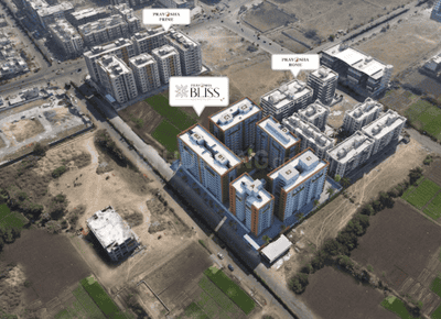 Project Image of 1040.0 - 1283.0 Sq.ft 2 BHK Apartment for buy in Prayosha Bliss