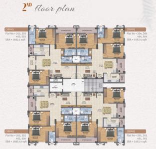 Project Image of 0.0 - 1652.4 Sq.ft 3 BHK Apartment for buy in Panchajanya Enclave