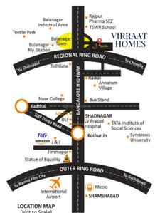 Project Image of 1350.0 - 3150.0 Sq.ft Residential Plot Plot for buy in GKR Virraat Homes